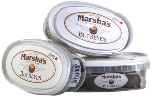 Picture of Marsha's Homemade Buckeyes  Deli Container
