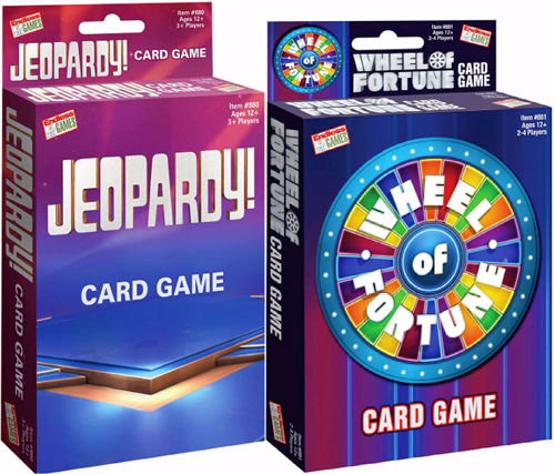 Picture of Wheel of Fortune/ Jeopardy Card Games