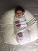 Picture of Ohio State Baby Muslin Swaddle