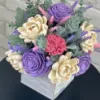 Picture of Wood Flower Arrangement